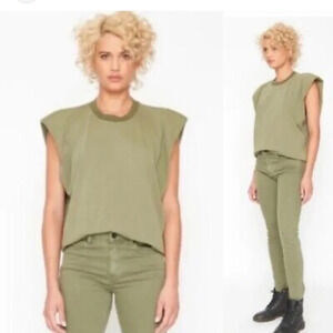 Olive Green Women's Top